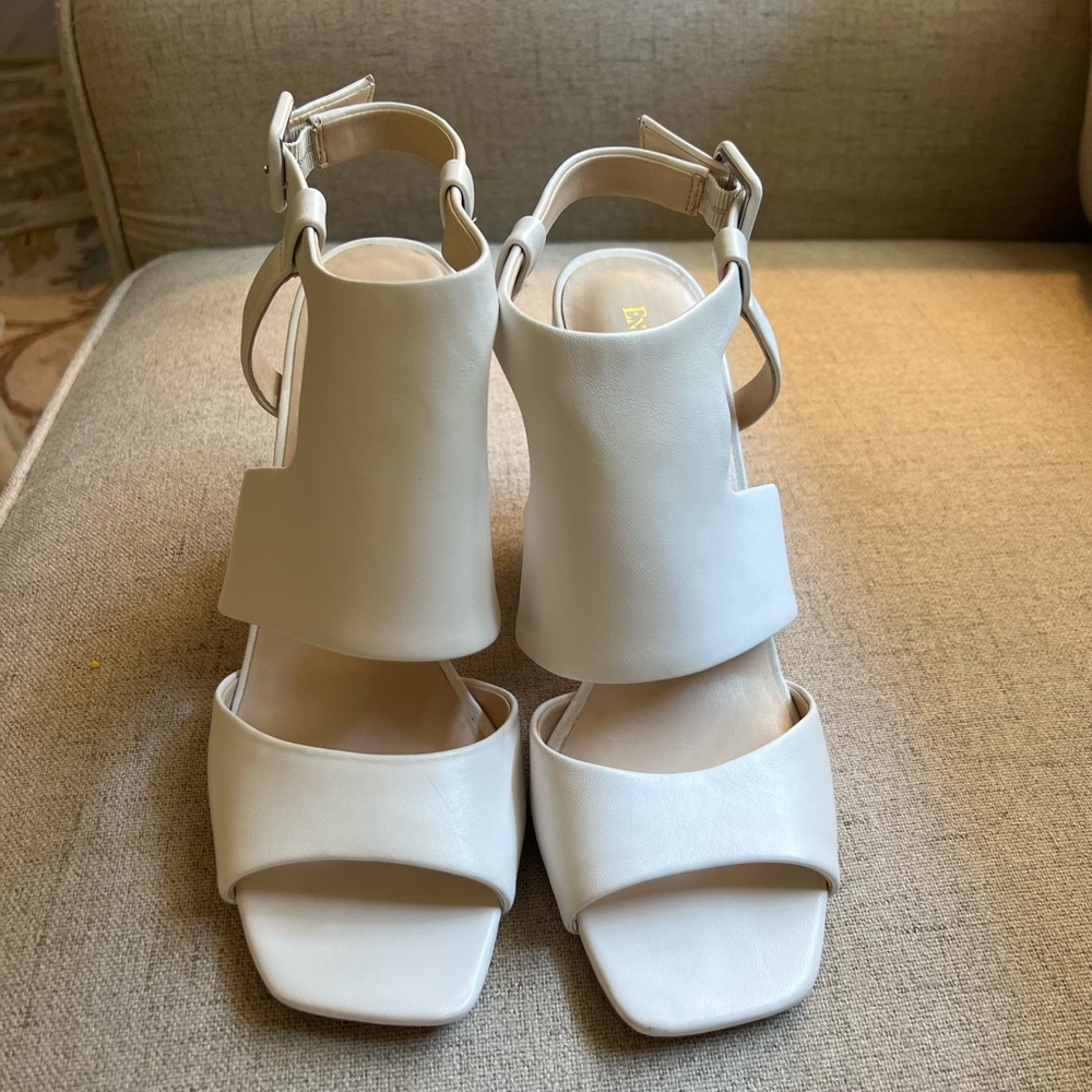 Enzo Angiolini Trudy Strappy Sandal in White